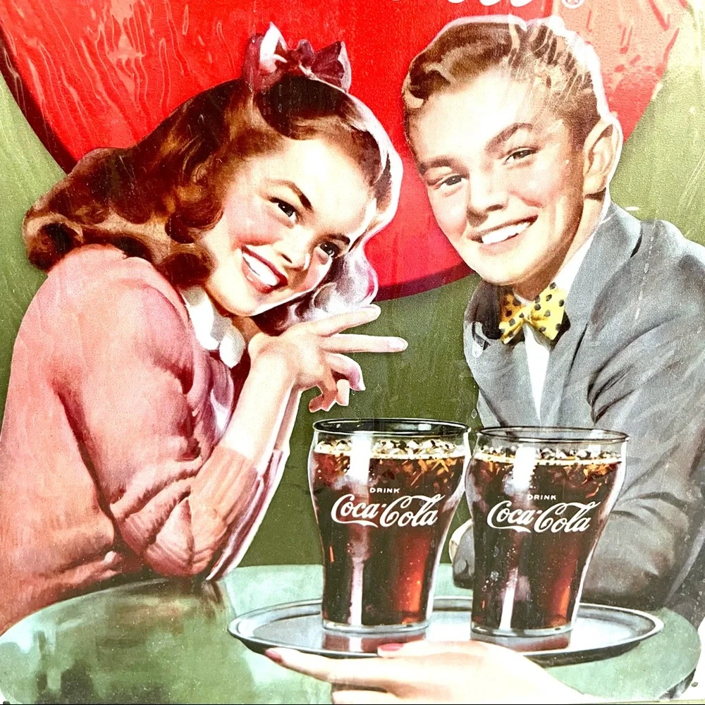 NEW Coca Cola Metal Sign